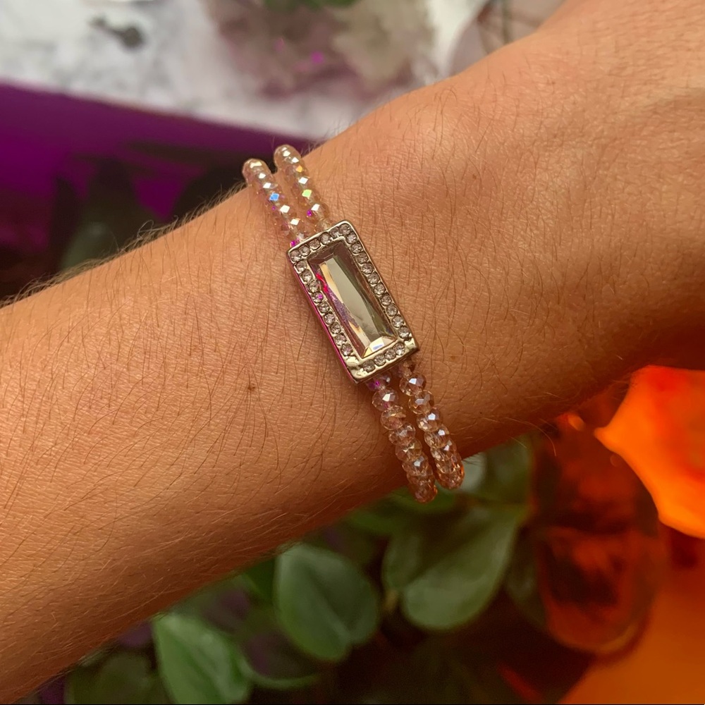Lunna and Lilly rose gold bracelet adjustable